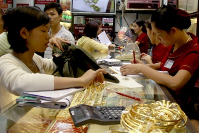 Giá vàng ngày 6/8/2014: Lực hỗ trợ mạnh làm giá vàng tăng lên